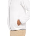 thumbnail image 4 of Coolibar Men's Packable Jacket - UPF 50+ Sun Protection - Arcadian in White, 4 of 6
