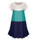 thumbnail image 5 of Moda mujer Casual verano cuello redondo manga corta costura vestido suelto falda corta vestidos Fridja  qw2525, 5 of 7
