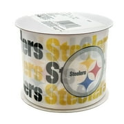 Steelers Printed Ribbon 2.5"-Inch Width, 3 Feet - 2 Feet