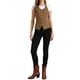 thumbnail image 2 of INSPIRE CHIC Chaleco de Mezclilla para Mujeres con Cuello Halter y Botones en la Espalda Talla XS Marrón, 2 of 6