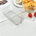 thumbnail image 2 of Mini French Fries Basket Chips French Fry Basket Holder Fried Food Table Serving Mini French Fry Chips Baskets Net for Chips French Fry Chicken Nuggets, 2 of 8