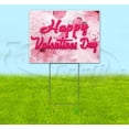 thumbnail image 1 of Happy Valentines Day (18" x 24") Yard Sign, Includes Metal Step Stake, 1 of 6