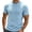 Sky Blue, variant on T Shirts for Man Moisture Wicking Cotton Crewneck Tee with Short Sleeves,Size S-3XL