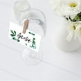 thumbnail image 4 of Koyal Wholesale Tropical Monstera Leaves Place Cards for Wedding Party Tables, Seating Place Cards for Holders, 60 Pack, 4 of 5