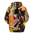 thumbnail image 2 of My Hero Academia Hoodie 3D Print Pullover Hooded Long Sleeve Sweatshirts Tops Blouse with Pocket for Mens Womens, 2 of 6