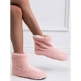 thumbnail image 4 of SIMANLAN Women's Fluffy Bootie Slipper Sock with Memory Foam House Shoes, 4 of 7