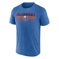 thumbnail image 2 of Men's Fanatics Heathered Royal New York Islanders Prodigy Performance T-Shirt, 2 of 3