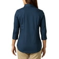 thumbnail image 2 of Riders by Lee® Indigo Easy Care 3/4 Sleeve Woven Shirt, 2 of 5