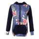 thumbnail image 3 of Sudadera con Capucha Floral Manga Larga Moda Casual Apariencia Atractiva Mujer S, 3 of 6