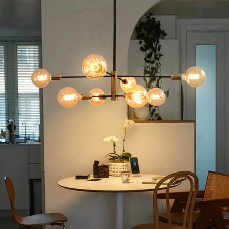 

XTLHSM Elegant Nordic Modern Milk Bulb Pendant Chandelier Hanging Lamps for Ceiling Decor in Living Room and Bedroom - Stylish Indoor Fixtures with E27 Socket