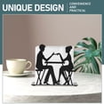 thumbnail image 3 of FUEENIRVA Napkin Organizer Iron Black 1Pcs for Restaurant and Bar, 3 of 6