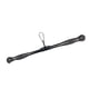 thumbnail image 3 of Barra de tiroteo con mango sin deslizamiento Barra recta de servicio pesado Triceps Press Down Bar para la construcción de músculos de gimnasia Negro brillante, 3 of 9