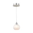 thumbnail image 1 of Alico Ciotola LED Pendentif en Chrome avec Verre Blanc, 1 of 1