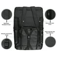 thumbnail image 5 of Seamander Large Foldable Black Stadium Seat with 2 Seats, 5 of 8