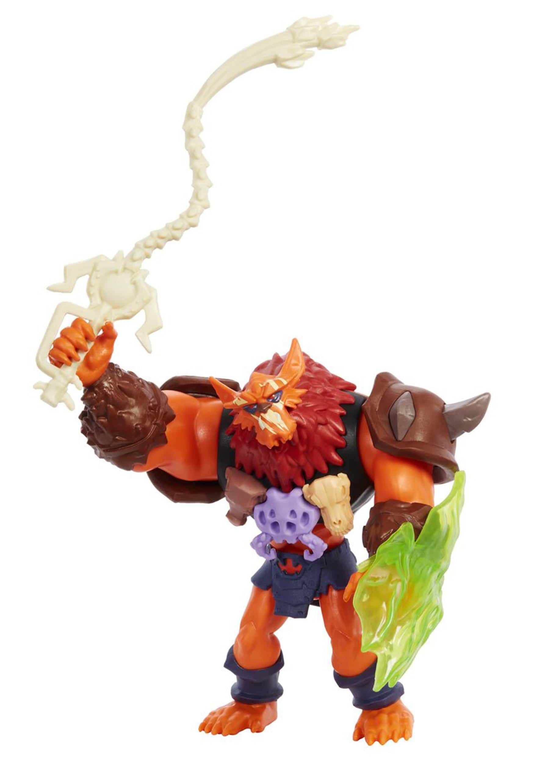 Masters of The Universe He-Man and Beast Man Action Figure, 5.5-inch Collectible Toy