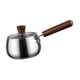 thumbnail image 4 of Cacerola antiadherente con tapa, olla de acero inoxidable para sopa, leche, fideos, salsa Marrón, 4 of 9