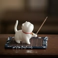 thumbnail image 2 of CSChome Incense Stick Holder Incense Holder Multifunctional Adorable Cartoon Shape Ceramic Incense Holder for Home Decoration, 2 of 7