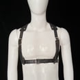 thumbnail image 3 of RXMEKW Adjustable Suspenders for Men with Clip-On Straps, 3.5-Inch Wide Polyester Strap, Black, 3 of 4
