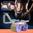 thumbnail image 4 of con almohadilla para arrodillarse Color Rueda abdominal aleatoria Plástico Seguro Silencioso para gimnasio en casa JShteea El nuevo, 4 of 9