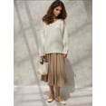 thumbnail image 5 of Thick Knit V-neck Sweater, 5 of 5