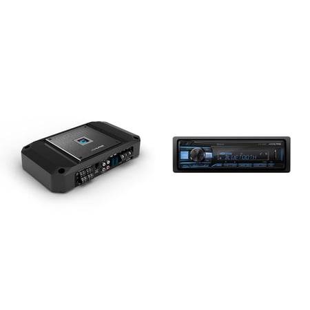 Alpine UTE-63BT Single Din Mech-Less Receiver w/ R2-A60F R-Series 4 Channel Amplifer