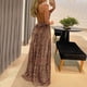 thumbnail image 3 of WILLBEST Vestidos de Mujer Vestido Playero Sexy sin Mangas y Espalda Descubierta para Mujer Vestido Tropical para Mujer Extra Grande, 3 of 3