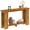 Brown, variant on Distressed Brown Console Table, 63" Long Narrow Sofa Table with Open Shelf, Anti-Tip Strap, Heavy-Duty MDF Tabletop for Small Spaces (Living Room/Hallway)
