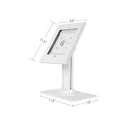 SIIG Accessory CE-MT2611-S1 Security Countertop Kiosk and POS Stand for iPad Brown