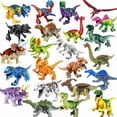 thumbnail image 2 of Bloques de bloqueo dinosaurios Jurásico Tyrannosaurus Rex Wyvern Velociraptor Stegosaurus bloques de construcción juguetes para niños dinosaurio Tan Jianjun unisex, 2 of 2