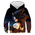 thumbnail image 5 of Ropa para niños, sudadera con capucha de Sonic a la moda para niños, niñas y niños, sudaderas con estampado de anime de manga larga de otoño, camisetas geniales, 5 of 5