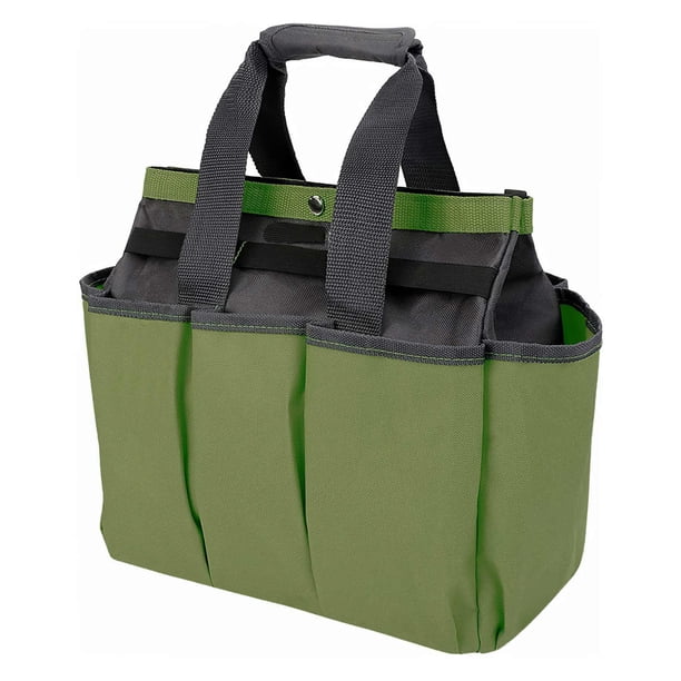 Bolsa De Mano De Jardinería Contenedor De Herramientas De Jardín Portátil Organizador De Jardinería De Servicio Pesado Portador De Herramientas De Jardín Soporte De Kit De Herramientas De Gran Cateissary TO001582-00