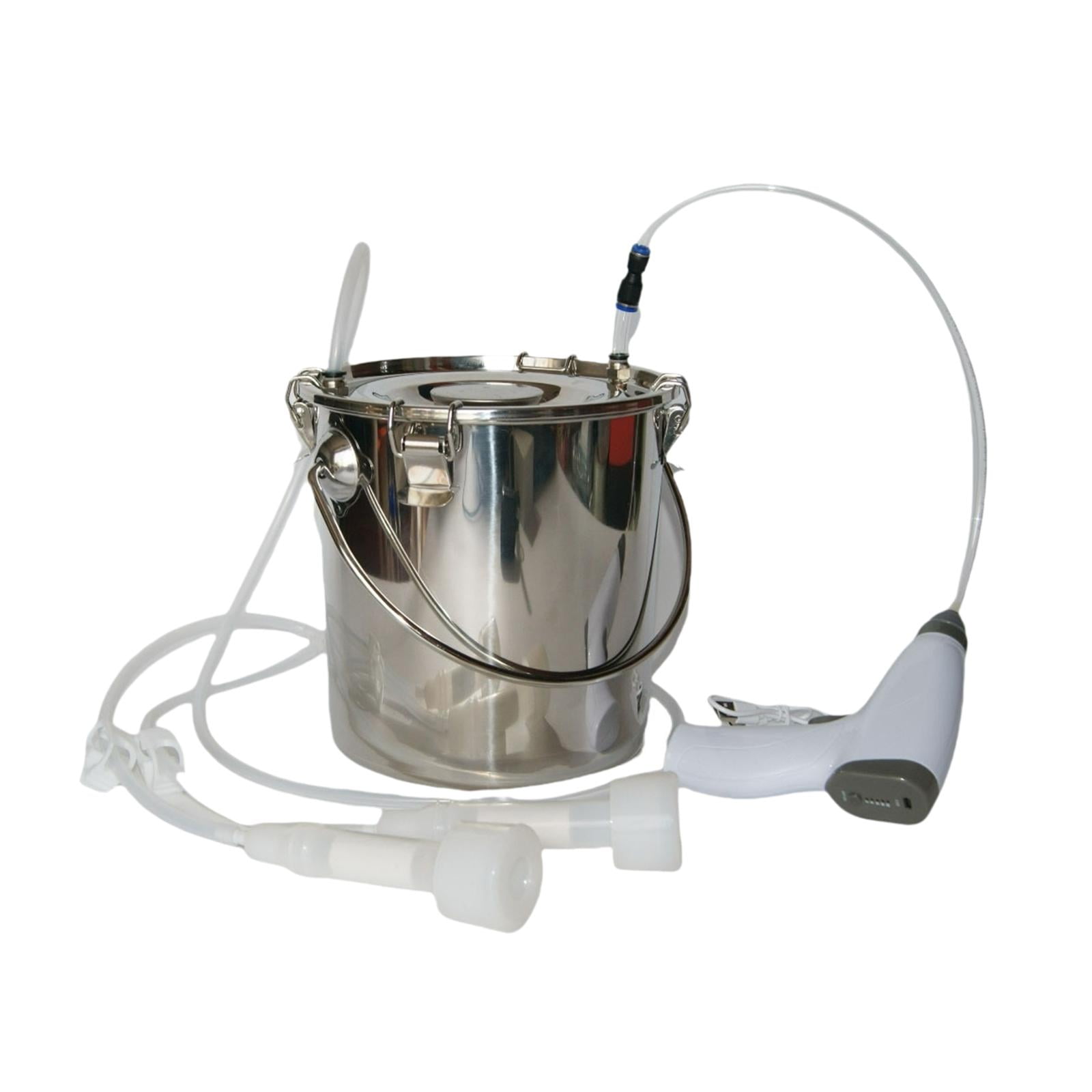 MAGIDEAL 5L Milking Machine Electric Milker Efficient Lightweight Pulsation Vacuum