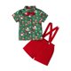 thumbnail image 1 of Trajes de Navidad Vestido formal Disfraz de Navidad para niños Niños Disfrazarse de Navidad Clip de manga corta S, 1 of 8