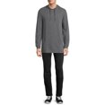thumbnail image 2 of George Men's and Big Men's Long Sleeve Slub Hoodie, 2 of 5