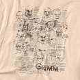 thumbnail image 2 of Grimm T-Shirt Wesen Sketches Unisex Graphic Tee For Men & Women, 2 of 7