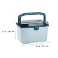 thumbnail image 2 of MasteelfCA Portable Medicine Box Transparent First Aid Box Medication Storage Organizer, 2 of 7