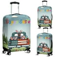 thumbnail image 2 of Happy Easter Doberman Pinscher American Flag Truck Bunny Ears Travel Luggage Cover Doberman Dog Lover Gifts Suitcase Dust Protective Decor - 03001, 2 of 5