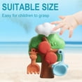 thumbnail image 4 of Summer Savings Clearance! Rciityk Beach Sand Toys for Kids, 8 Pcs Toddlers Sand Castles Toys, Beach Bucket and Shovel, Sand Molds Outdoor Sandbox Toys for Boys Girl Age 3-10, 4 of 8