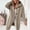 Khaki, variant on Women Hooded Sweater Temperament Commuting Loose Large Size Hooded Cardigan Sweater Tan Sweater Women Women's Oversized Cardigan Womens Oversized Cardigan Shawl Neck Cardigan Women Cardigans Dress Tan
