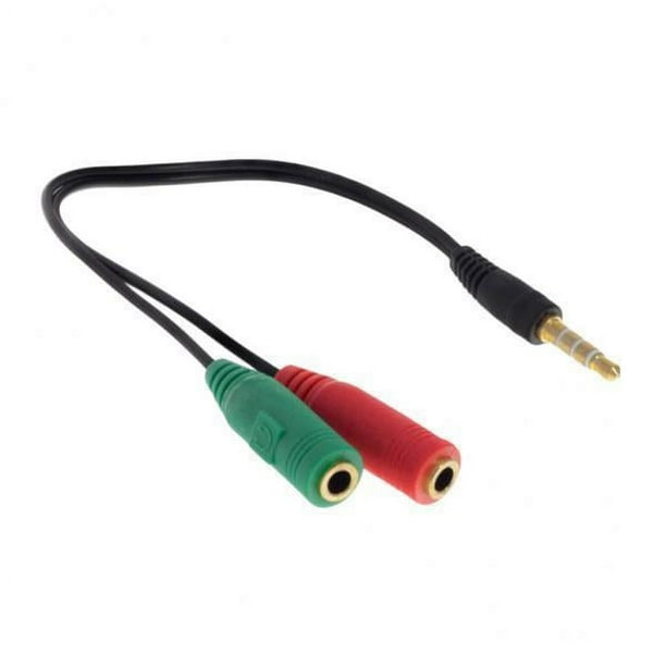 Cable Divisor en Forma de Y de Audio y Micrófono Strade Fareast Limited 5x3,5 Mm Hembra 6 piezas