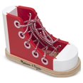 thumbnail image 5 of Melissa & Doug Deluxe Wood Lacing Sneaker - Learn to Tie a Shoe Educational Toy, 5 of 10