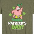 thumbnail image 3 of SpongeBob SquarePants - Happy St Patricks Day - Toddler And Youth Short Sleeve Graphic T-Shirt, 3 of 6