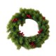 thumbnail image 2 of Ganfancp Guirnalda de Navidad Imitación Pinos Aguja Guirnalda de Frutos Rojos Navidad Salón Pared Colgante Decoraciones Liquidación 1* Guirnalda, 2 of 6