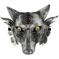 thumbnail image 1 of Máscara de cabeza de lobo de Halloween decoraciones de Halloween Máscara de cabeza de lobo de Halloween Fiesta Carnaval Mascarada Cosplay Bar Actuaciones Decoraciones ANGGREK Otros, 1 of 6
