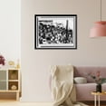 thumbnail image 3 of Historic Framed Print, Hong Kong. Wharf scene, 17-7/8" x 21-7/8", 3 of 9