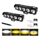thumbnail image 1 of Faros De Auxiliar Estrobo 5cuentas Led Para Auto Y Moto 2pcs, 1 of 8