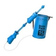 thumbnail image 1 of Mochila de agua con correa ajustable para el hombro, juguete interactivo para rociar. Azul, 1 of 9