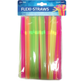 Flexi Straws Neon 100pk