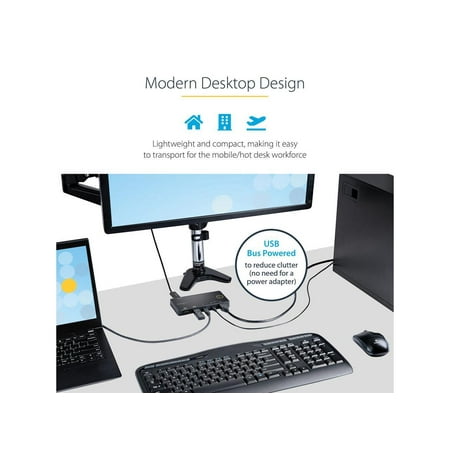 ＳｔａｒＴｅｃｈ．ｃｏｍ KVMスイッチ/USB-C &amp; USB-A接続/2ポート/1画面/HDMI/4K60Hz 目安在庫=△