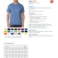 thumbnail image 3 of Hanes Beefy-T T-Shirt à Poche pour Hommes, 3TG, Bleu Royal Foncé, 3 of 3